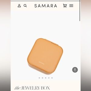 Samara travel jewelry case